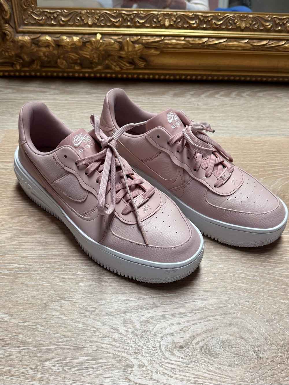 Nike Air Force 1 PLT.AF.ORM Fossil Rose  Women's Sneakers
